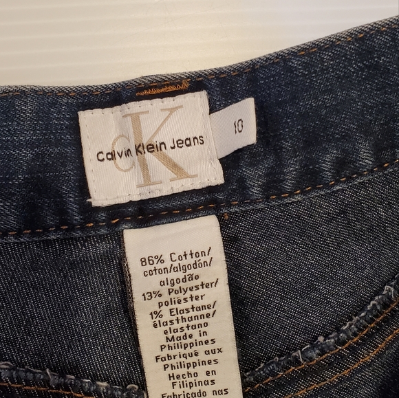 Calvin Klein Blue Jeans size 10 - Picture 8 of 9